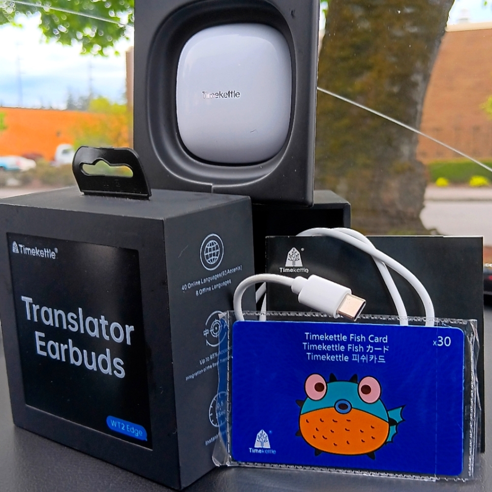 Translator earbuds